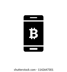 Smartphone icon vector illustration template.