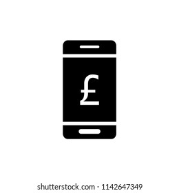 Smartphone icon vector illustration template.