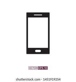 smartphone icon vector illustration template