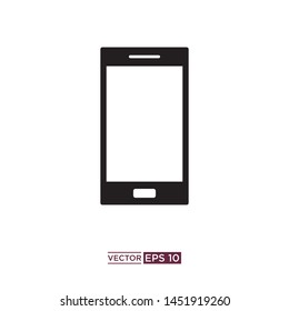 smartphone icon vector illustration template