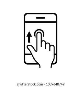 Smartphone icon vector illustration templates