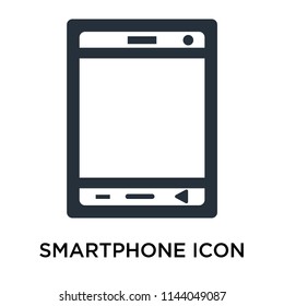 Smartphone icon vector isolated on white background for your web and mobile app design, Smartphone logo concept