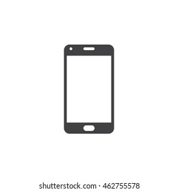 Smartphone icon vector, logo illustration, pictogram isolated on white