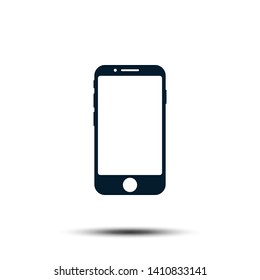 Smartphone Icon Vector Logo Template. Trendy Device Illustration Design.