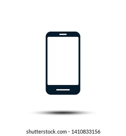 Smartphone Icon Vector Logo Template. Trendy Device Illustration Design.