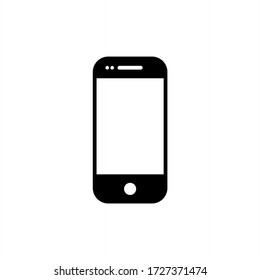 Vector de iconos de Smartphone. Ilustración del símbolo del icono del teléfono móvil