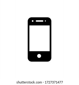 Vector de iconos de Smartphone. Ilustración del símbolo del icono del teléfono móvil