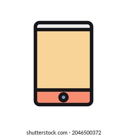 vector de icono de smartphone. ilustración vectorial de símbolo de teléfono móvil