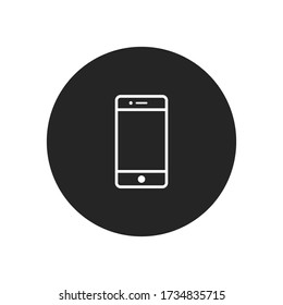 Smartphone Icon Vector Mobile Sign Stock Vector (Royalty Free ...