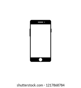 Smartphone icon vector on white background