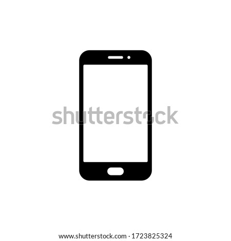 Smartphone icon vector. Phone icon symbol illustration