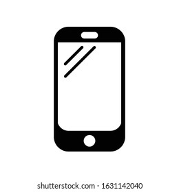 Smartphone icon vector present time design template ilustrasion