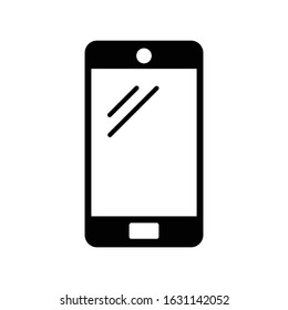 Smartphone icon vector present time design template ilustrasion