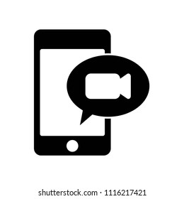 Smartphone icon vector icon. Simple element illustration. Smartphone symbol design. Can be used for web and mobile.