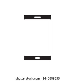 smartphone icon vector in simple style