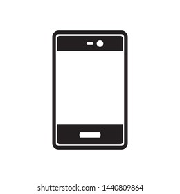 smartphone icon vector in simple style