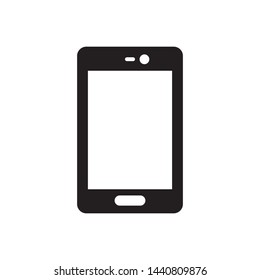 smartphone icon vector in simple style