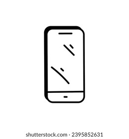 Smartphone icon vector stock illustration