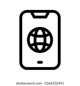 Smartphone Icon Vector Symbol Design Illustration