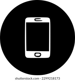 Ilustración de diseño de símbolo vector de icono de Smartphone