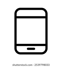 Smartphone-Symbol, Vektorsymbol-Entwurfsgrafik