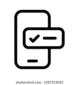 Smartphone Icon Vector Symbol Design Illustration
