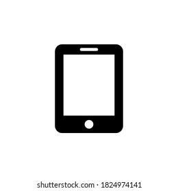 Vector de icono de Smartphone, símbolo aislado en fondo blanco
