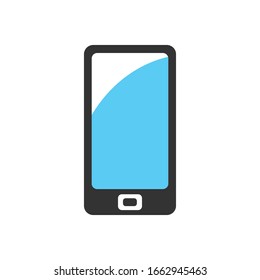 Smartphone icon vector symbol logo illustration EPS 10