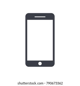 Smartphone icon vector, in trendy flat style isolated on white background. Icon image, Smartphone vector illustration