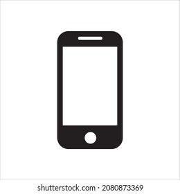 smartphone icon vector.mobile phone icon.