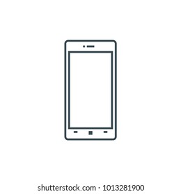 smartphone icon. Web element. Premium quality graphic design. Signs symbols collection, simple icon for websites, web design, mobile app, info graphics on white background