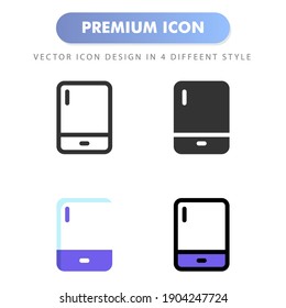 smartphone icon for your web site design, logo, app, UI. Vector graphics illustration and editable stroke. icon design EPS 10.