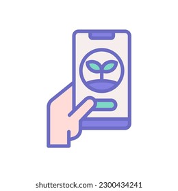 icono de smartphone para tu diseño de sitio web, logotipo, aplicación, interfaz de usuario.
