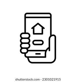 smartphone icon for your website design, logo, app, UI.