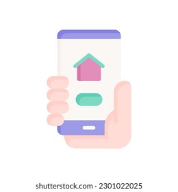 smartphone icon for your website design, logo, app, UI.