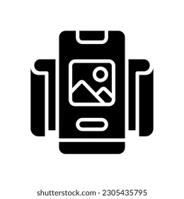 icono de smartphone para tu diseño de sitio web, logotipo, aplicación, interfaz de usuario.