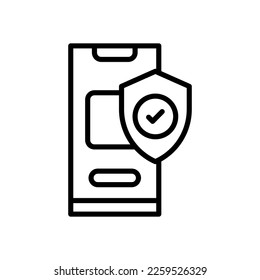 smartphone icon for your website, mobile, presentation, and logo design.