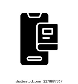smartphone icon for your website, mobile, presentation, and logo design.
