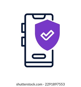 icono de smartphone para tu sitio web, móvil, presentación y diseño de logotipo.
