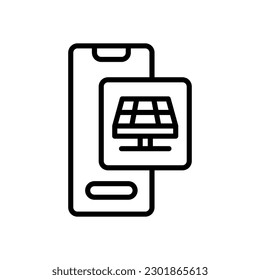 smartphone icon for your website, mobile, presentation, and logo design.