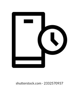 smartphone icon for your website, mobile, presentation, and logo design.