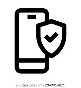 icono de smartphone para tu sitio web, móvil, presentación y diseño de logotipo.