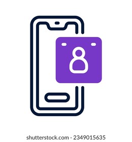 smartphone icon for your website, mobile, presentation, and logo design.