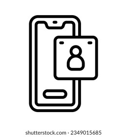 icono de smartphone para tu sitio web, móvil, presentación y diseño de logotipo.