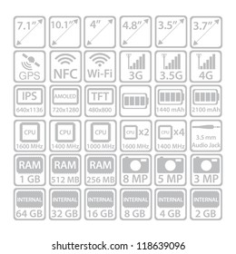 Smartphone Icons