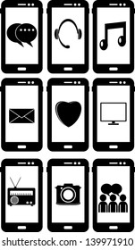 smart-phone icons
