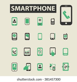 Smartphone-Symbole