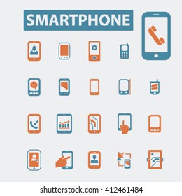 smartphone icons
