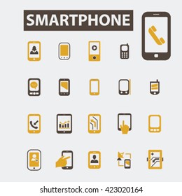 smartphone icons
