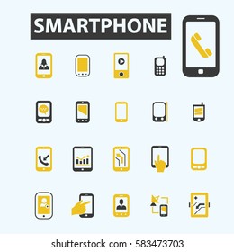 iconos de smartphone